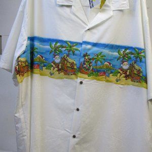 Aloha Republic 100% Cotton Hawaiian Pocketed Shirt